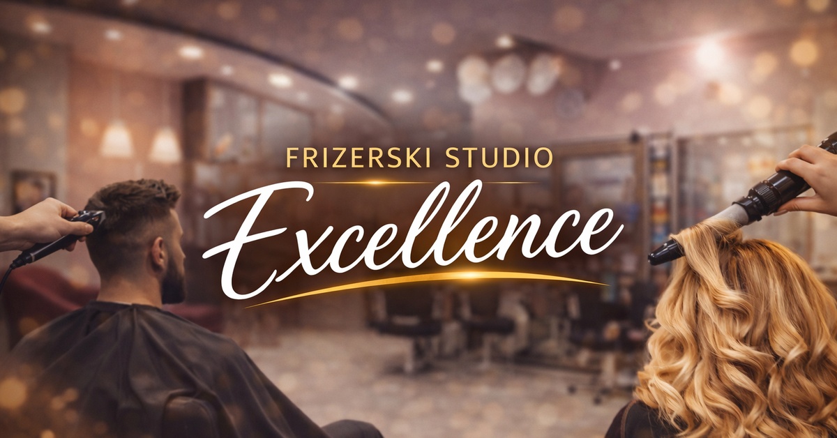 Cover fotografija Frizerskog studija Excellence
